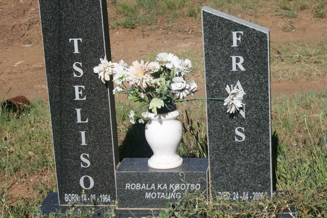 TSELISO Frans 1964-2006