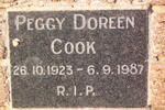 COOK Peggy Doreen 1923-1987