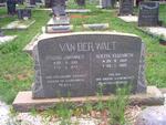 WALT Hendrik Johannes, van der 1919-1973 & Aletta Elizabeth 1922-1995