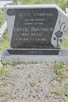 ROSSOUW Lottie nee WILLE 1894-1983
