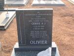 OLIVIER A.J. 1938-1992