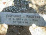 PHEIFFER Stephanus J. 1862-1907
