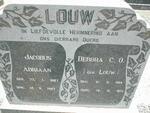 LOUW Jacobus Adriaan 1907-1987 & Debora C.O. LOUW 1914-1971