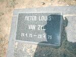 ZYL Pieter Louis, van 1975-1975