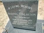 FINLAYSON Martha nee DIPPENAAR 1905-1977
