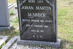 SLABBER Johan Martin -1985