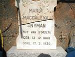 SNYMAN Maria Magdalena nee VAN STADEN 1863-1920