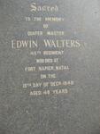 WALTERS Edwin -1848