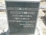 ROUX Susanna Wilhelmina Hendrina nee HUGO 1862-1951