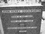 DUCKWORTH John Henry 1880-1945