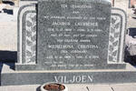 VILJOEN Jacobus Laubscher 1906-1951 & Wilhelmina Christina JORDAAN 1908-1979