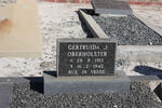 OBERHOLZER Gertruida J. 1913-1942