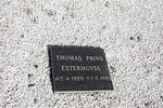 ESTERHUYSE Thomas Prins 1929-1983