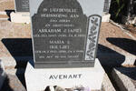 AVENANT Abraham J. 1940-1996 & Maris S. 1932-1996