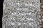 HUNTER Helena Maria nee CRAFFORD 1896-1981