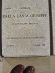 DALLA LASTA Giuseppe 1919-1941