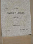 BOSCO Alfredo 1919-1941