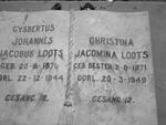 LOOTS Gysbertus Johannes Jacobus 1870-1944 & Christina Jacomina BESTER 1871-1949
