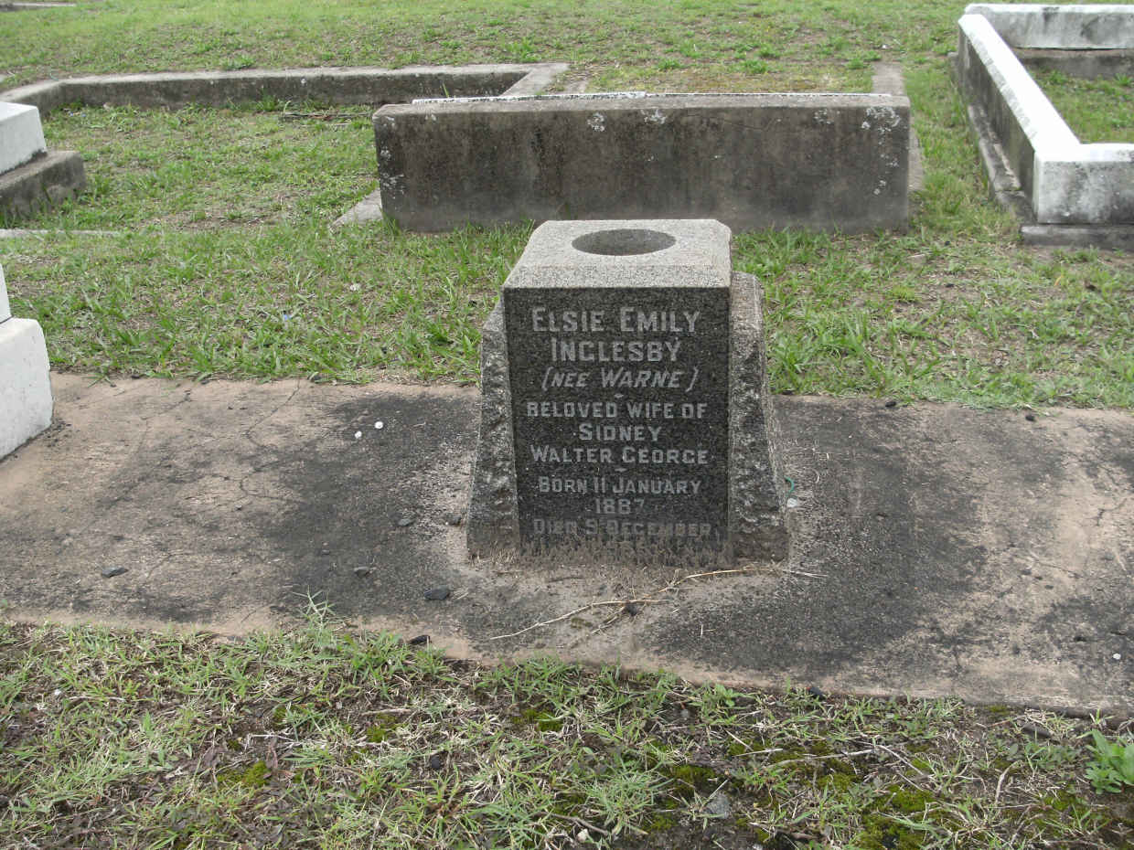 INGLESBY Elsie Emily nee WARNE 1887-1965