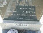 JACOBS Gideon Albertus 1878-1954