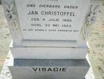 VISAGIE Jan Christoffel 1862-1953