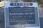 SEDRES Barnard Henry 1917-2003