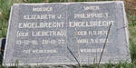 ENGELBRECHT Philippus T. 1871-1951 & Elizabeth J. LIEBETRAŰ 1881-1933