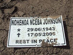 JOHNSON Nohenda Nceba 1943-2005