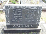 WAGENER Wynand Cornelius 1906-1961 & Aletta Elizabeth CLAASSEN 1908-1984