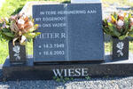 WIESE Pieter R. 1949-2003