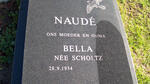 NAUDE Bella nee SCHOLTZ 1934-