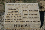 HUMAN Dirk Johannes 1887-1957 & Elizabeth Jacomina VILJOEN 1896-1956