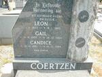COERTZEN Leon 1953-1985 & Gail 1957-1984 :: COERTZEN Candice 1982-1984