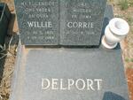 DELPORT Willie 1926-1984 & Corrie 1928-