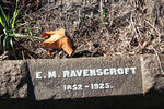 RAVENSCROFT E.M. 1852-1925
