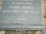 DRY Petrus Jacobus 1887-1965