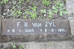 ZYL F.R., van 1885-1961