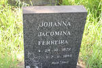 FERREIRA Johanna Jacomina 1872-1949