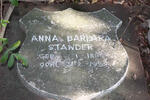 STANDER Anna Barbara 1896-1959