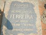 FERREIRA Hermelina A. nee KIRSTEN 1908-1955