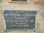 FOUCHÉ Jan Stephanes de Villiers 1869-1935
