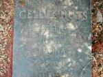 GELDENHUYS Gellie 1917-1985 & Levina 1917-1996
