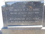CLARKE Reginald H. J. -1954 & Elizabeth J. -1969