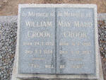 CROOK William 1878-1954 & May Maud 1880-1957