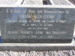LEARY Frank, Glen 1884-1962 & Jessie Audrey Jane TROLLOPE 1885-1970