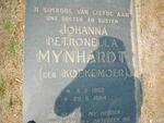 MYNHARDT Johanna Petronella nee KOEKEMOER 1952-1984