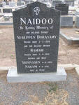 NAIDOO Sereppen Dorasamy -1929 & Ramaih -1935 :: NAIDOO Srinivasen -1935 :: NAIDOO Narani -1942
