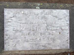 NOLAN Elizabeth 1861-1949