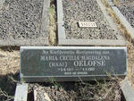 OELOFSE Maria Cecilia Magdalena 1911-2002