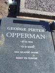 OPPERMAN George Pieter 1914-2000